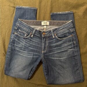 Paige Skinny Blue Jeans